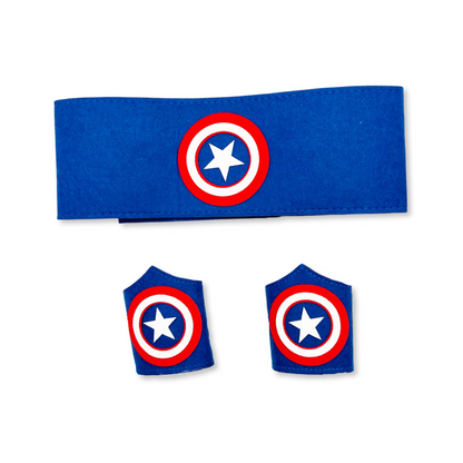 Superheroes Wrists and Belt