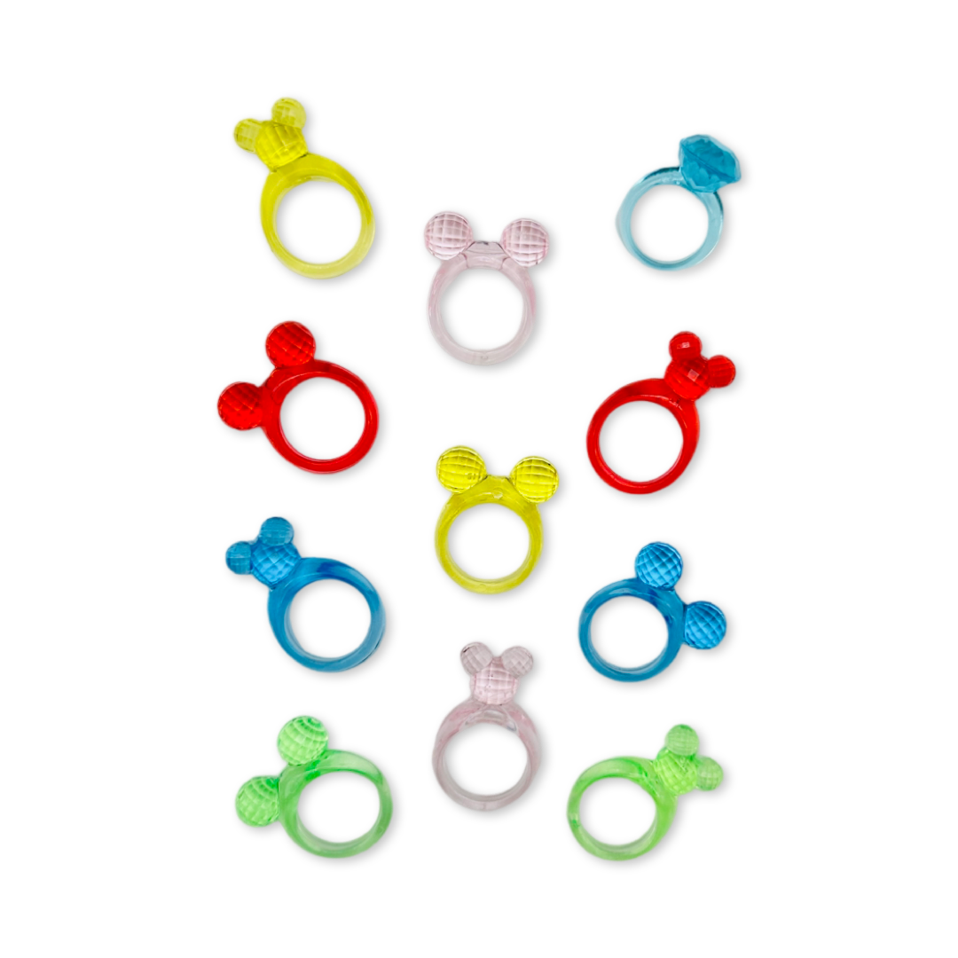 SET of 10 Mickey Mouse Rings