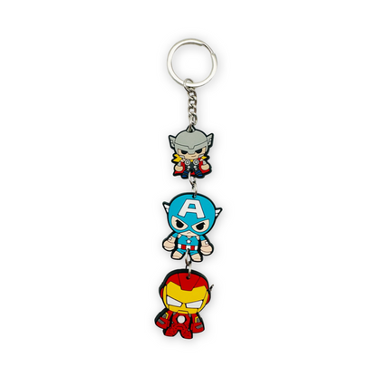 Marvel and DC Comics Keychain