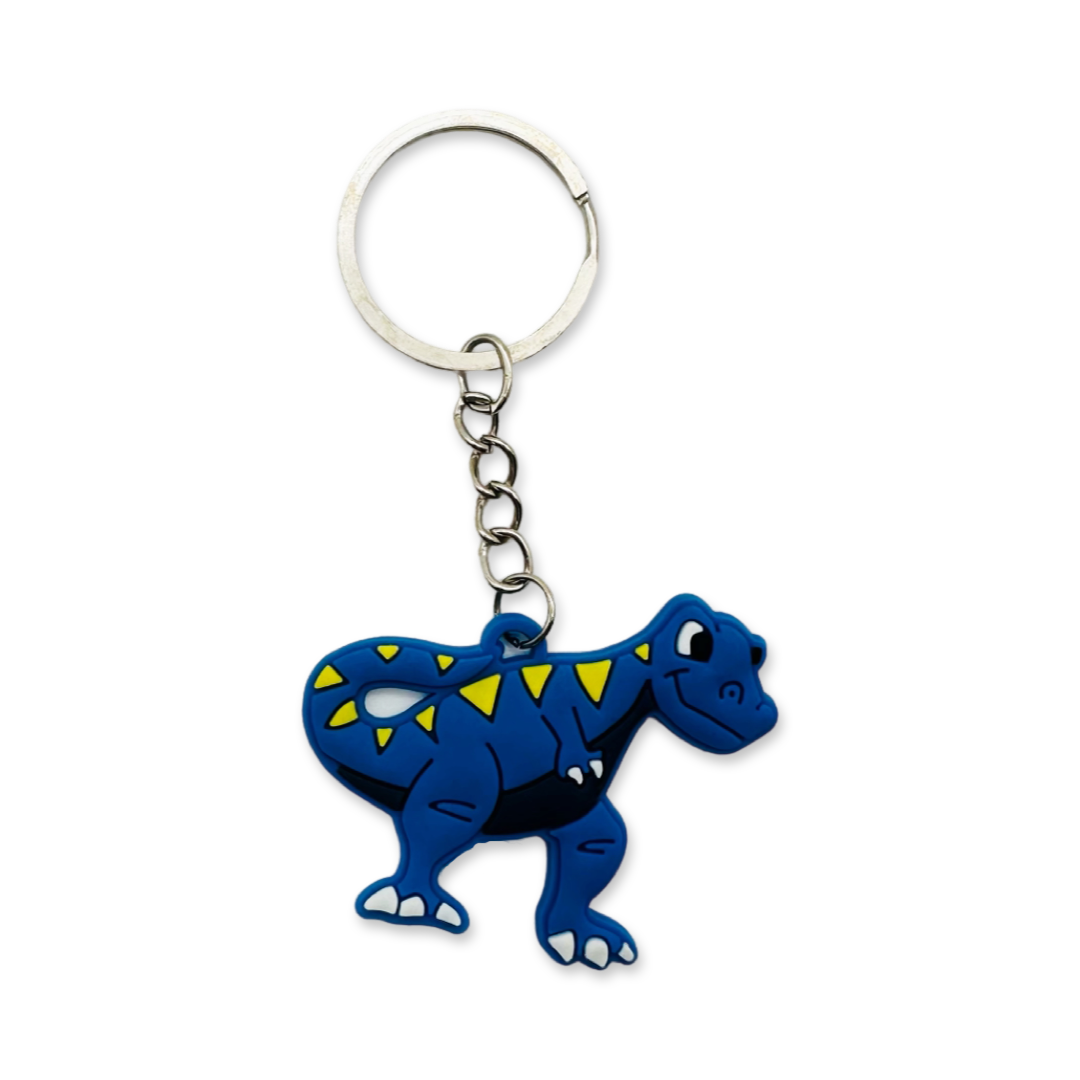 SET of 10 Dinosaur Keychain