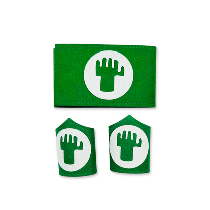 Superheroes Wrists and Belt