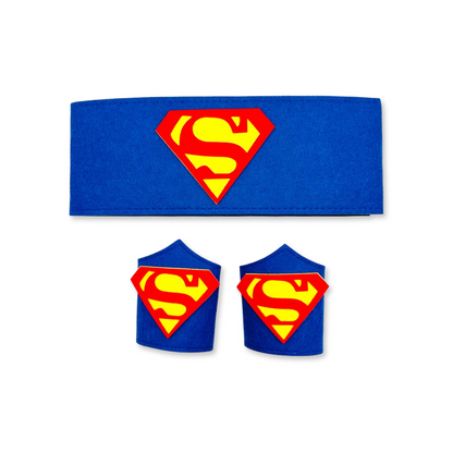 Superheroes Wrists and Belt