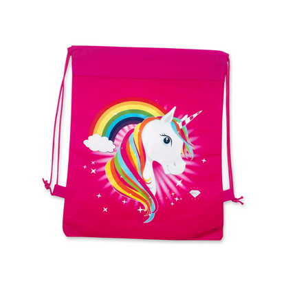 SET of 12 Unicorn Drawstring Backpack