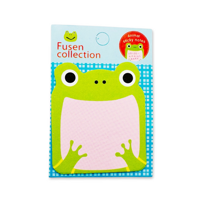 SET of 10 Animal Sticky Memo Pad