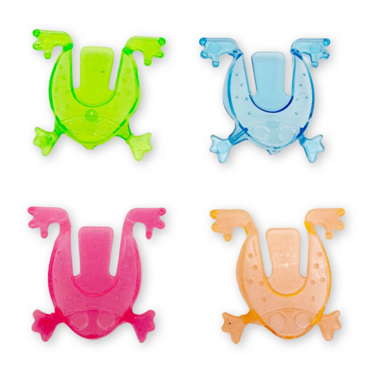 SET of 10 Hopping Frogs