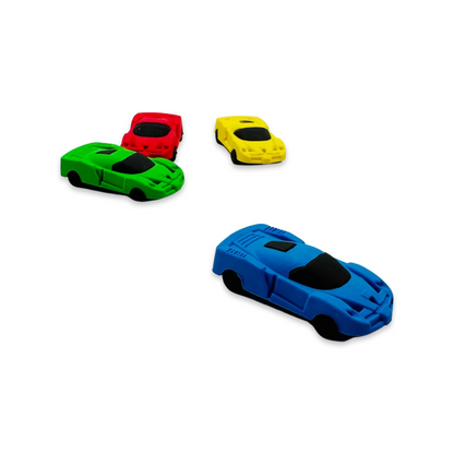 SET of 10 Sport Car Eraser