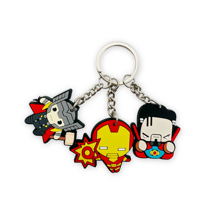 Marvel and DC Comics Keychain